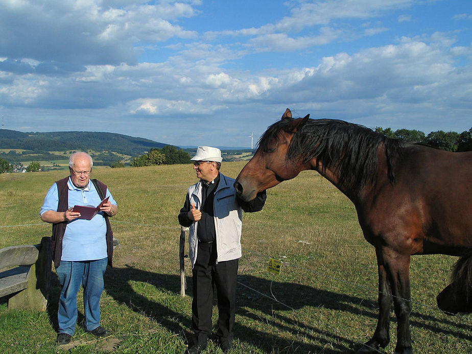 Heimerad Gedenkfeier auf dem Hasunger Berg